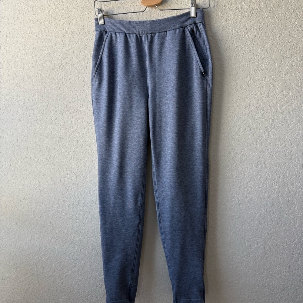 Ministry of Supply Women’s Fusion Merino Poly‎ Terry Blue Gray Joggers